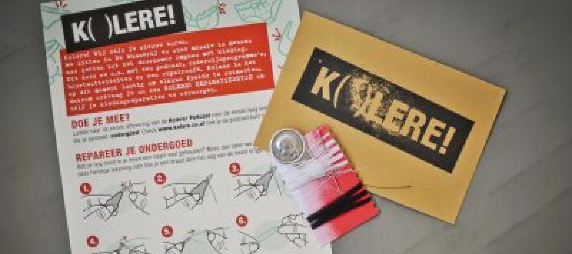 Flyers van kolere